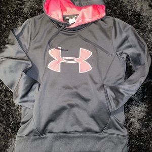 Under Armour Pink/Black hoodie